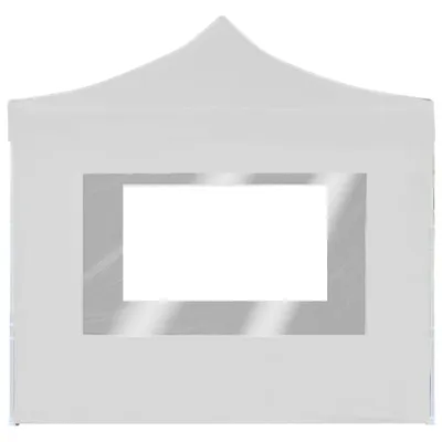 Immagine prodotto di Gazebo Pieghevole con Pareti Alluminio 2x2 m Bianco