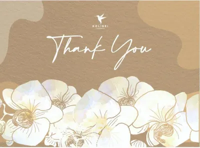 Produktbild von Kolibri Company - Postkarte: Dankeschön