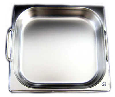 Produktbild von GN 2/3 Gastronormbehälter GN-Behälter Edelstahl 4 Liter Tiefe 65mm Fallgriff