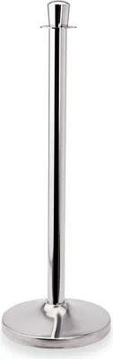 Produktbild von 4x Abgrenzungspfosten Zylinder Edelstahl Hochglanzpoliert Classic
