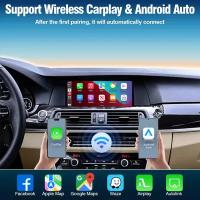 Obrázok produktu pre Dekodér CarPlay a Android Auto bezdrôtovo – pre modely BMW NBT EVO