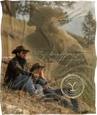 Immagine prodotto di Yellowstone - Coperta "My Tomorrows Are All Yours", setosa, supermorbida TV23681 (Taglia unica) (Colorato)