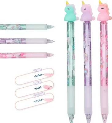 Produktbild von Ylvi Radierbarer Gelstift mit Einhorn-Topper