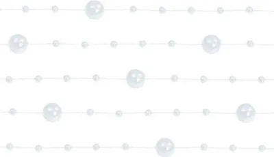 Immagine prodotto di Ghirlanda di perline 5pz. x 1,3m, colore:bianco 01