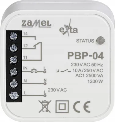 Produktbild von PBP-04 universelles bistabiles Unterputzrelais