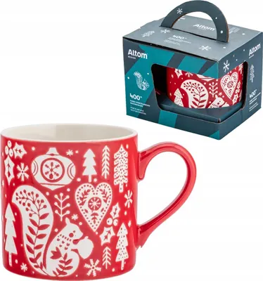 Zdjęcie produktu dla Kubek ceramiczny Wiewiórka 400 ml