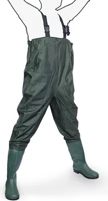 Produktbild von Bituxx Wathose - Gr. 39 Fladen Anglerhose Angelhose Watstiefel Anglerstiefel PVC Nylon Gummihose MS-14509
