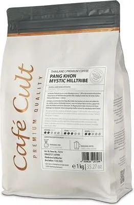 Produktbild von Café Cult Kaffee Thailand Pang Khon Mystic Hilltribe in 1 kg Tüte, ganze Bohne