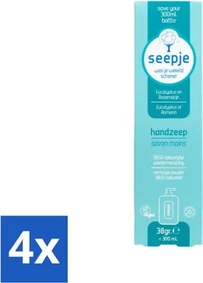 Zdjęcie produktu dla Mydło - Mydło do rąk - Naturalny zapach i pielęgnacja - Eukaliptus i rozmaryn - Opakowanie uzupełniające - 34 g - Opakowanie wartościowe - 4 kostki
