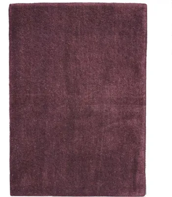 Zdjęcie produktu dla 120x170 cm Ręcznie tuftowany dywan z wełny Asra ciemnofioletowy