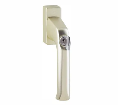 Produktbild von Hoppe DK-Fenstergriff, abschl, mit Druckzyl, VK7, ALU, 013S/U34, London, mit VKstift, verd.vers, F2