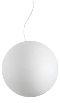 Produktbild von Aufhängung Modernes Papier Metall Weiß 1 Licht E27 D50Cm