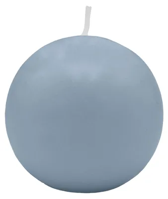 Produktbild von Kugelkerzen Jeans Blau Ø 70 mm, 12 Stück