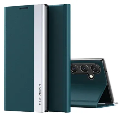 Produktbild von Handy Hülle Flipcase für Samsung Galaxy S26 Magnet & Standfunktion Grün