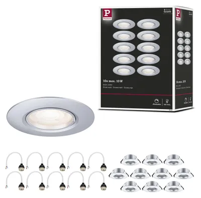 Produktbild von Paulmann Einbauleuchte 10er-Set starr