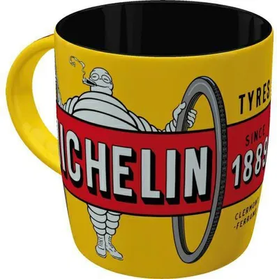 Obrázek produktu pro Nostalgic-Art - Šálek na kávu - Michelin - Pneumatiky Bibendum Yellow