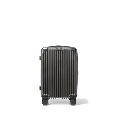 Produktbild von Voyagoux® - Handgepäck Reisekoffer - 39L - Trolleys - Klassische Koffer mit Rollen - Dunkelgrau - TSA-Schloss