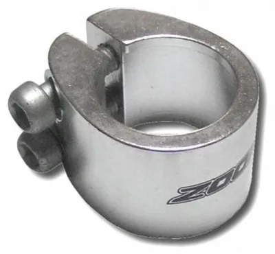 Produktbild von Zoom AT-82 Sattelstützklemme 31.8mm 2xSchraube BMX Silber