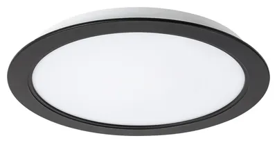 Produktbild von Rabalux 2681 Deckenstrahler Shaun, 24W, 4000K, 2300lm, schwarz-weiß, rund, Einbau, neutralweiß