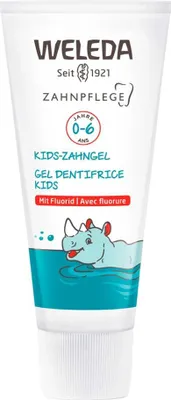 Produktbild von WELEDA Kinderzahnputzgel MIT FLUORID (0-6 Jahre)