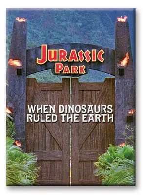 Produktbild von Jurassic Park – Tore – Magnet 6,3 × 8,9 cm