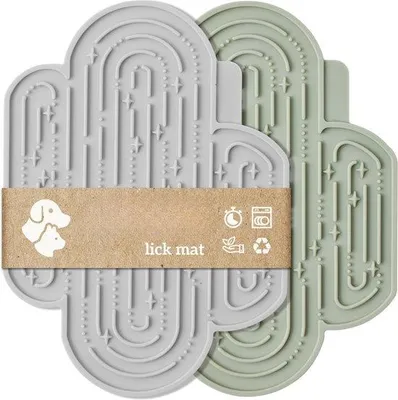 Produktbild von Famanu Snuffelmat Cactusdesign - Beruhigende Futtermatte für Hunde und Welpen