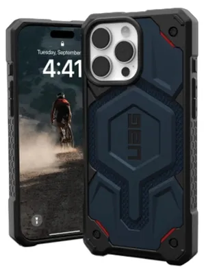 Obrázok produktu pre Urban Armor Gear Monarch Pro Polyamid, Ochranný obal, Apple, iPhone 16 Pro Max, 17,5 cm (6.9"), Námorná, Čierna