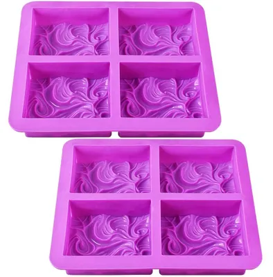 Produktbild von Solidchoice – Set mit 2 Seifenformen aus Silikon