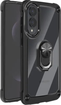 Obrázek produktu pro Avizar, kryt Samsung Galaxy S25 Edge magnetický kroužkový videostojan, černý
