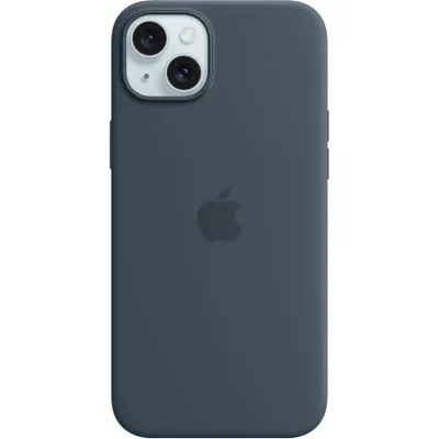 Produktbild von iPhone 15 Plus Silicone Case with MagSafe - Storm Blue