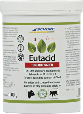 Produktbild von Schopf Eutacid - Euterpflege auf Tonerdebasis, 1 kg