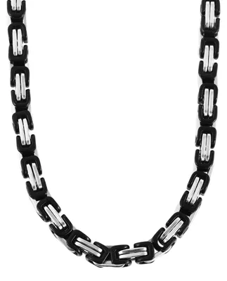 Produktbild von Akzent Herren Kette Antanas "Antanas" Silber Edelstahl - Panzerkette - Hochglanzpoliert - 50-80 cm