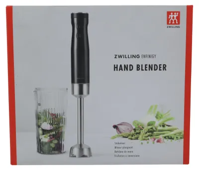 Produktbild von ZWILLING 53104-901-0, Pürierstab, 0,6 l, Pulsfunktion, 1,2 m, 800 W, Schwarz, Edelstahl