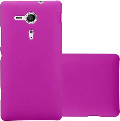Immagine prodotto di Cadorabo custodia protettiva per Sony Xperia SP in rosa Custodia rigida per telefono cellulare cover