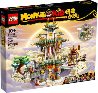 Zdjęcie produktu dla LEGO Monkie Kid The Heavenly Realms, Zestaw do budowania, 10 lat(a), Plastik, 2433 szt., 3,36 kg