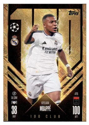 Produktbild von 476 – Kylian Mbappé – 100 Club – 2024/2025