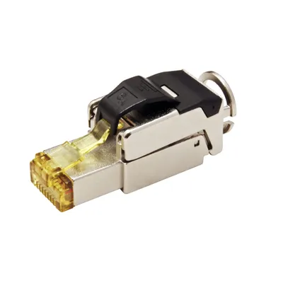 Image de ROLINE Connecteur RJ45 cat. 6a blindé, pour fil / câble, montage sans outil (21.17.0323)