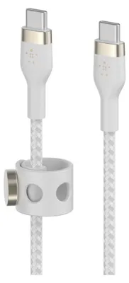 Image de Belkin BOOST CHARGE - Câble USB - USB-C (M) à USB-C (M) - 1 m - blanc