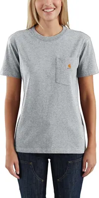 Produktbild von CARHARTT Workw Pocket T-Shirt S/S Heather Grey T.XL – 103067XL