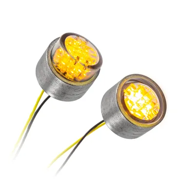 Produktbild von LED Einbaublinker Twenty getönt inkl. passendem Einschweißgehäuse