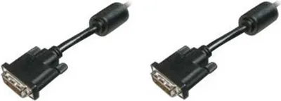 Immagine prodotto di DIGITUS DVI-D-Kabel DVI(24+1) -> DVI(24+1) St/St 3.00m schw