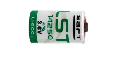 Produktbild von Indexa SAFT Lithium Batterie 1/2AA LST14250, Wiederaufladbarer Akku, Lithium, 3,6 V, 1 Stück(e), 1100 mAh, CE