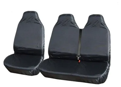 Produktbild von Universelle wasserdichte Sitzschoner 2+1 für Kleinbusse und Vans, schwarz