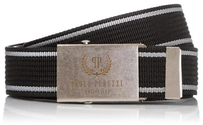 Produktbild von Herrengürtel 125 cm schwarz Paolo Peruzzi Hosengurt PW-05-125