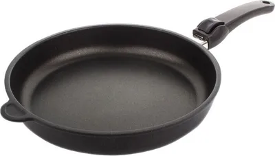 Produktbild von AMT I-528, Rund, Allzweckpfanne, Schwarz, 28 cm, 50 mm, 1 Stück(e)