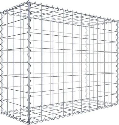 Produktbild von Gabione 100 cm x 80 cm x 40 cm (L x H x T), Maschenweite 10 cm x 10 cm, Spirale