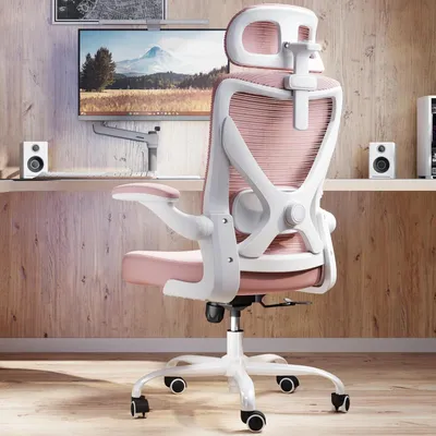 Productafbeelding van Bureaustoel, ergonomische bureaustoel met verstelbare lendensteun, hoofdsteun, bureaustoel, gamingstoel in X-vorm, bureaustoel, computerstoel, 150 kg,