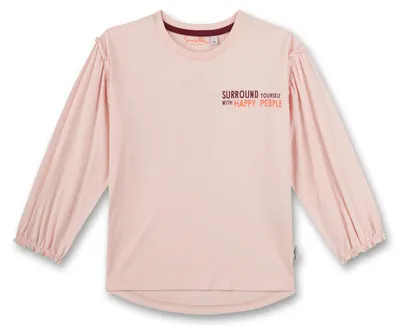 Produktbild von Sanetta Kidswear Mädchen-Langarmshirt Rosa 104