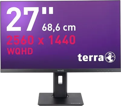 Produktbild von 68,6cm/27" (2560x1440) Terra 2775W PV v3 16:9 WQHD 5ms 75Hz HDMI DP USB-C RJ45 Speaker Black