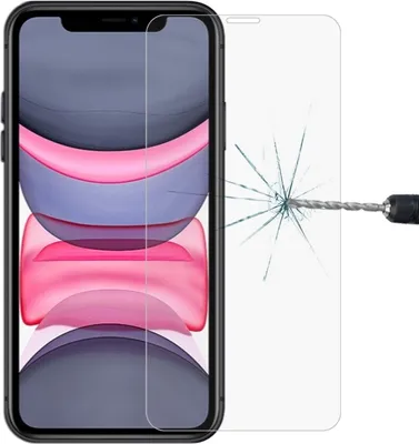 Obrázek produktu pro Pro iPhone 11 / XR 0,26 mm 9H 2,5D tvrzené sklo